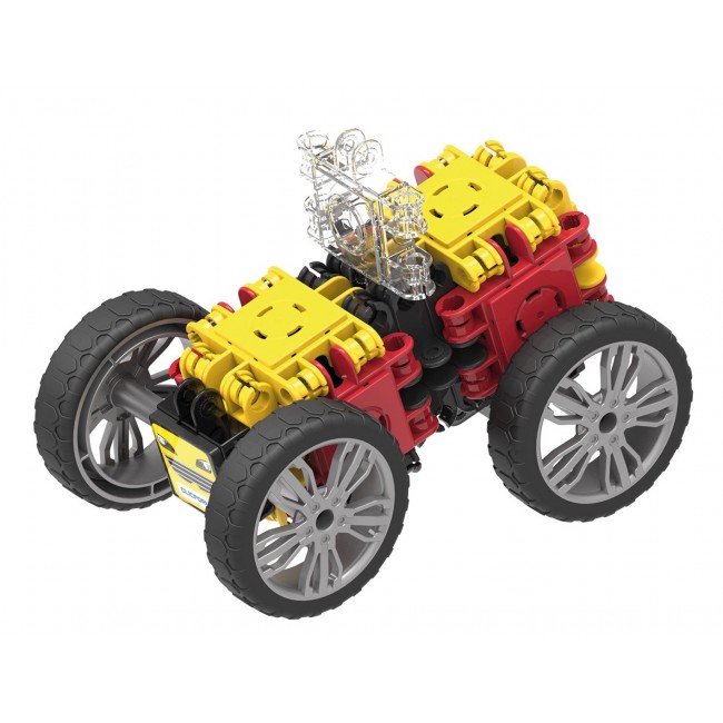 EDUCATIONAL AND CONSTRUCTION BLOCKS CLICS CLICFORMERS 803001 - SPEED WHEEL SET (10 IN 1) - 34 ELEMENTS