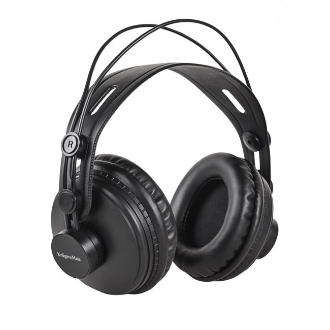 Kr ger&Matz Monitor Headphones Wired Head-band Black Kr ger&Matz Monitor Headphones Wired Head-band Black