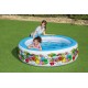 Bestway Inflatable Play Pool - 3-Ring - 1.96m x H53cm Bestway Inflatable Play Pool - 3-Ring - 1.96m x H53cm