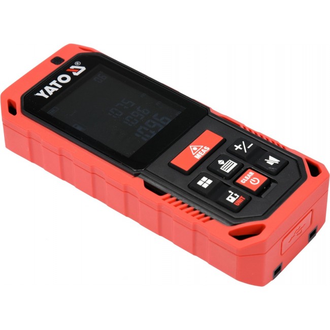 Yato YT-73126 distance meter Laser distance meter Black, Red 40 m Yato YT-73126 distance meter Laser distance meter Black, Red 40 m