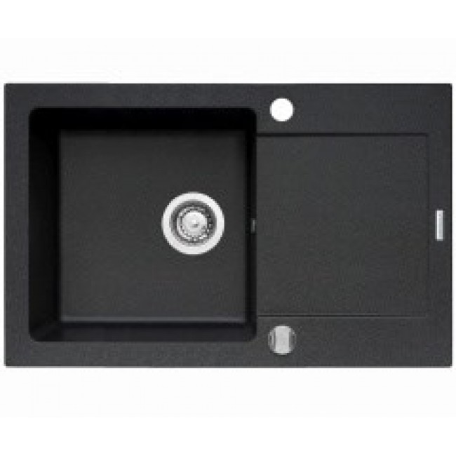 PYRAMIS MIDO (76x44) 1B 1D Flush-mounted sink Rectangular Black PYRAMIS MIDO (76x44) 1B 1D Flush-mounted sink Rectangular Black