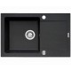 PYRAMIS MIDO (76x44) 1B 1D Flush-mounted sink Rectangular Black PYRAMIS MIDO (76x44) 1B 1D Flush-mounted sink Rectangular Black
