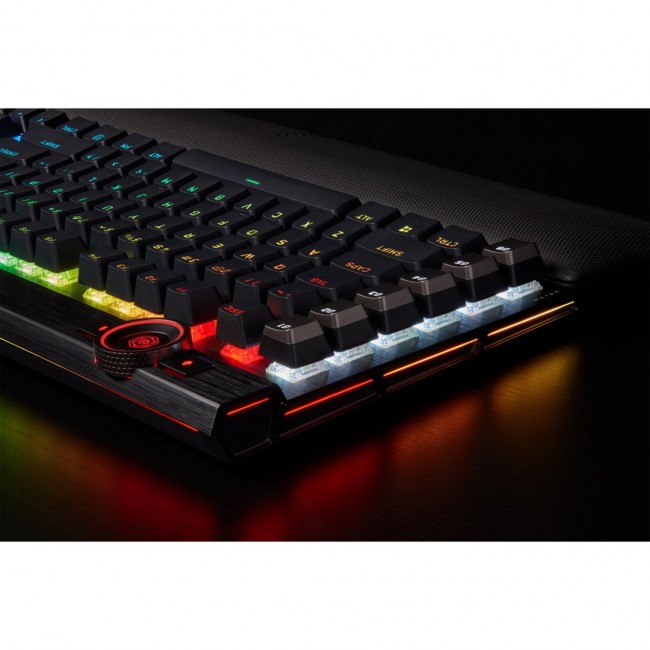 Corsair K100 RGB Gaming Keyboard, Corsair OPX, RGB LED - Black Corsair K100 RGB Gaming Keyboard, Corsair OPX, RGB LED - Black