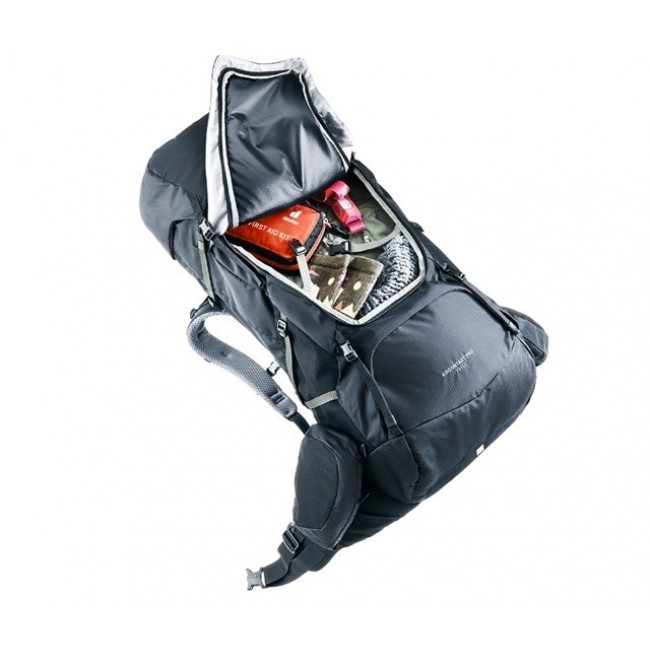 Deuter Aircontact Pro 75+10 Hiking backpack Black Deuter Aircontact Pro 75+10 Hiking backpack Black