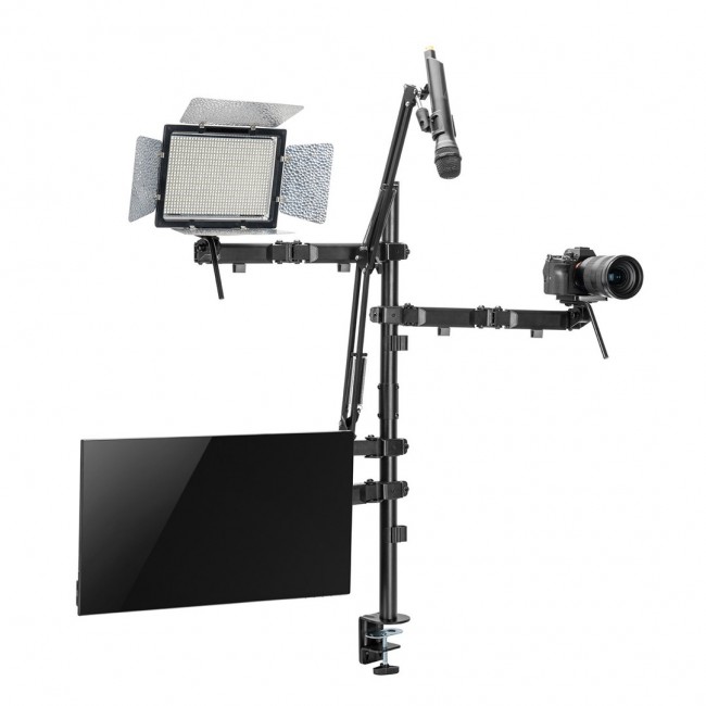 Monitor Mount, Microphone, Camera and Floodlight All-In-One Studio NanoRS, YouTube, 17 Monitor Mount, Microphone, Camera and Floodlight All-In-One Studio NanoRS, YouTube, 17