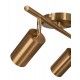 Activejet SPECTRA double gold ceiling wall lamp strip spotlight GU10 for living room Activejet SPECTRA double gold ceiling wall lamp strip spotlight GU10 for living room