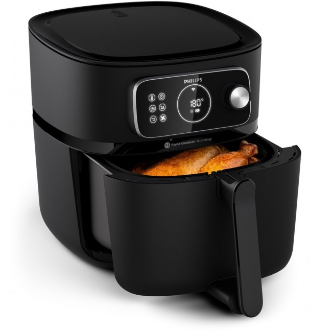 Philips 7000 series HD9876/90 fryer Single 8.3 L Stand-alone 2200 W Hot air fryer Black Philips 7000 series HD9876/90 fryer Single 8.3 L Stand-alone 2200 W Hot air fryer Black