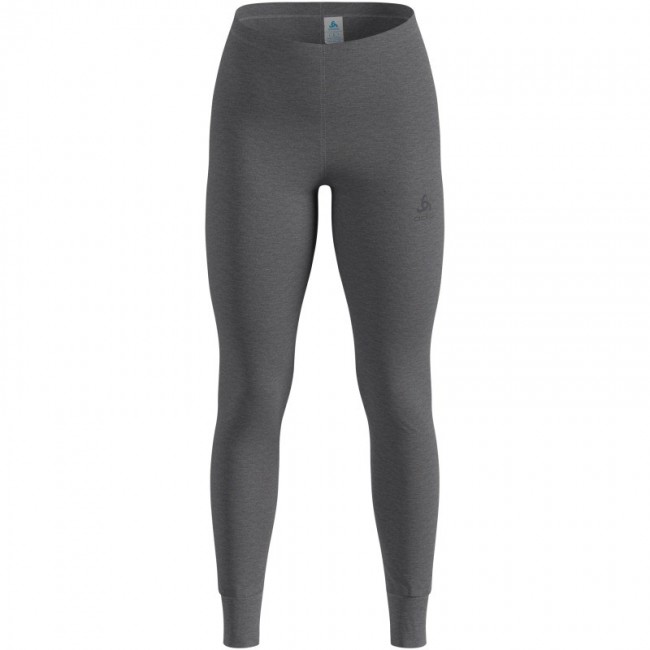 ODLO The Active Warm Base Layer Bottoms Grey Polyester ODLO The Active Warm Base Layer Bottoms Grey Polyester