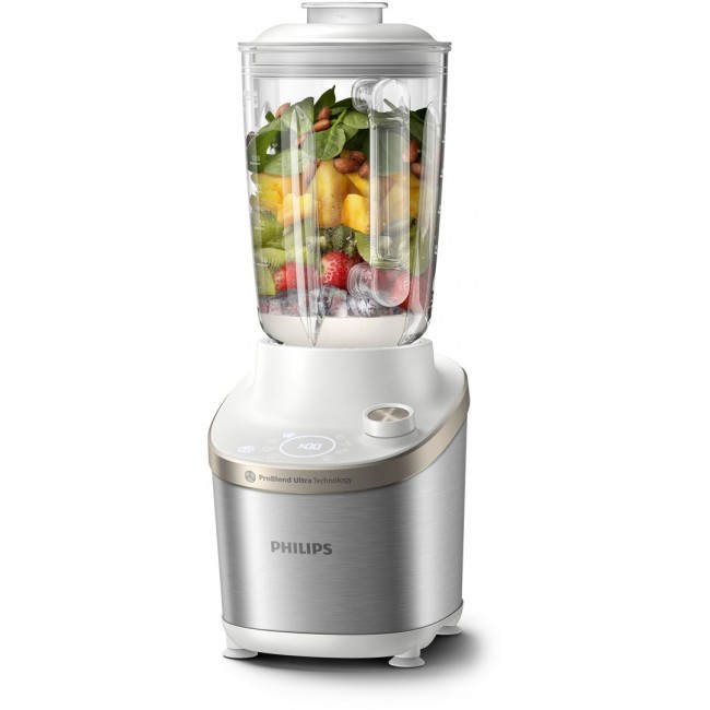 Philips 7000 series HR3760/01 blender 2 L Tabletop blender 1500 W Stainless steel, White