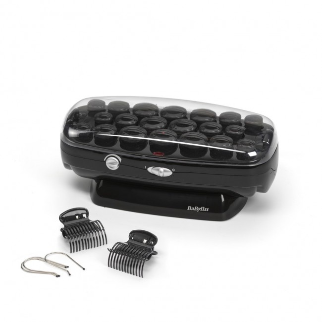 BaByliss Thermo Ceramic Rollers Hair styling kit Black, Stainless steel 50 W 78.7 BaByliss Thermo Ceramic Rollers Hair styling kit Black, Stainless steel 50 W 78.7