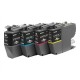 Brother LC-421XLVAL PagePack 4 pc(s) Original High (XL) Yield Black, Cyan, Magenta, Yellow