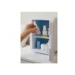 Mini fridge with LED make-up mirror ELLE 4L white Mini fridge with LED make-up mirror ELLE 4L white