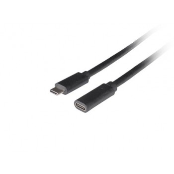 Lanberg CA-USBE-20CC-0005-BK USB cable USB 3.2 Gen 1 (3.1 Gen 1) 0.5 m USB C Black
