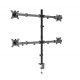 Gembird MA-D4-01 Adjustable desk 4-display mounting arm (rotate, tilt, swivel), 13 -32 , up to 10kg per screen