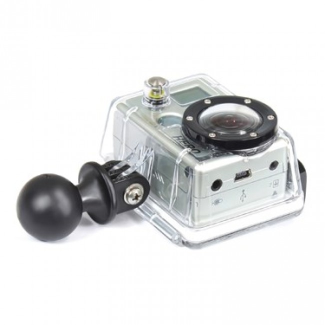 RAM Mounts RAP-B-202U-GOP1 Universal adapter for action camera, black
