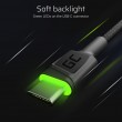 Green Cell KABGC13 USB cable USB 2.0 2 m USB A USB C 0.48 Gbit/s Black