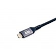 Equip USB 4 Gen 3 C to C Cable, M/M, 2.0m, PD3.1 240W, 8K/60Hz, 40Gbps, Black