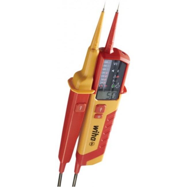 Wiha 45217 voltage tester screwdriver Red, Yellow