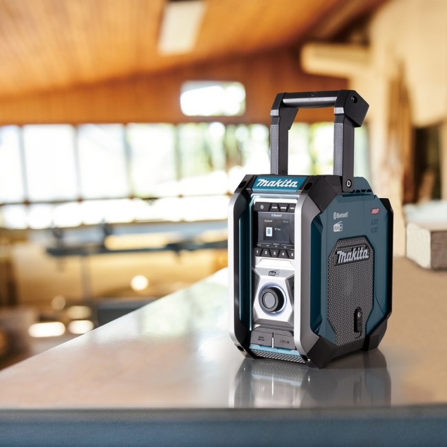 Makita MR007GZ radio Worksite Analog & digital Black, Green Makita MR007GZ radio Worksite Analog & digital Black, Green