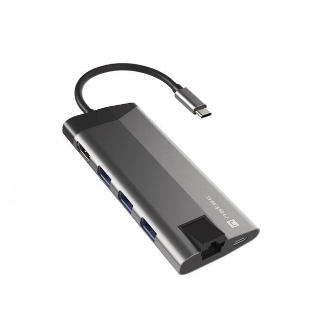 NATEC Fowler Plus USB Type-C Black, Grey