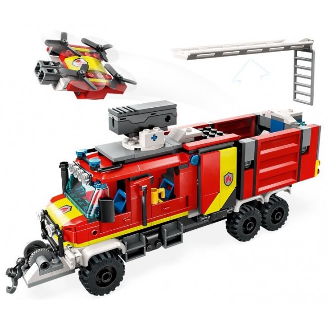 LEGO CITY 60374 FIRE COMMAND TRUCK LEGO CITY 60374 FIRE COMMAND TRUCK
