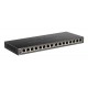 D-Link DGS-1016S Unmanaged Gigabit Ethernet (10/100/1000) Black D-Link DGS-1016S Unmanaged Gigabit Ethernet (10/100/1000) Black
