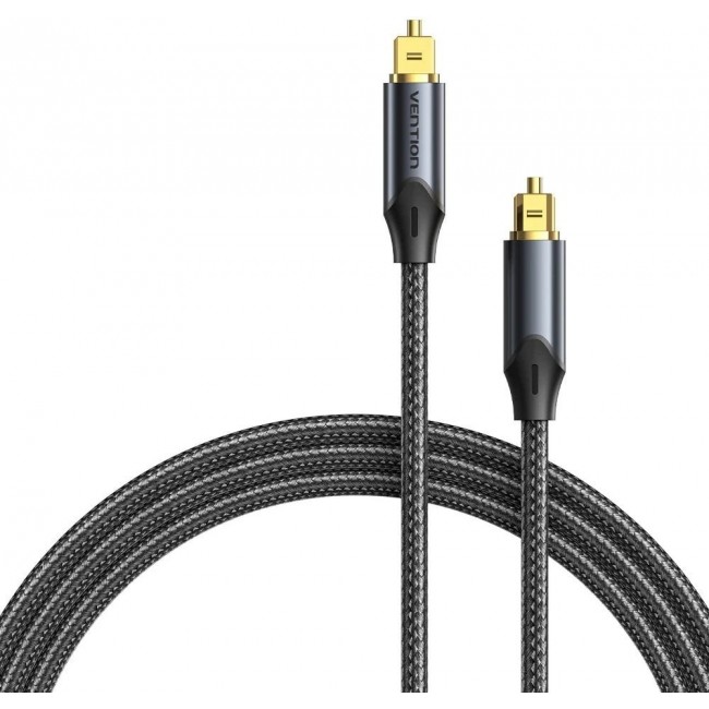 Vention optical audio cable, braided, 10 m, BLACK Vention optical audio cable, braided, 10 m, BLACK