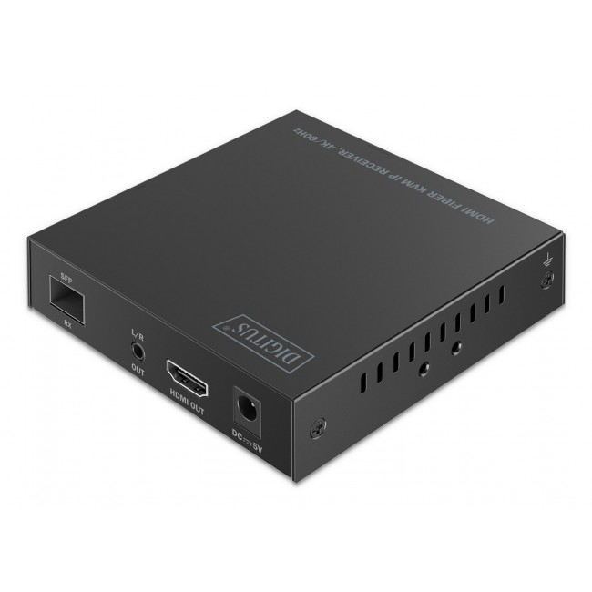 Digitus HDMI Fiber KVM IP Receiver, 4K/60Hz
