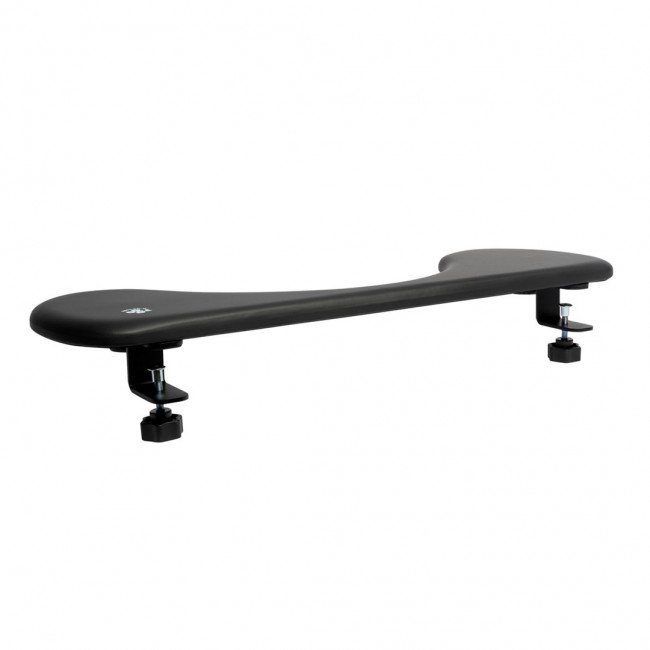 R-Go Tools Armrest R-Go, ergonomic, symmetrical, with abdominal cutout, soft foam, black