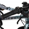 Huffy Literide Alu 20 bike, silver and turquoise (23005W)