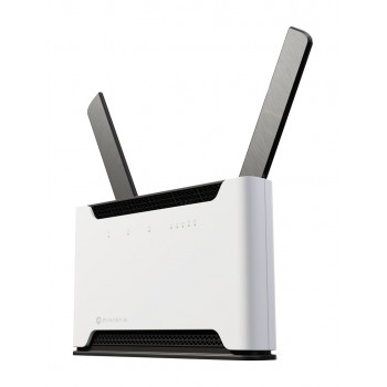 Mikrotik Chateau 5G R17 ax wireless router Gigabit Ethernet Dual-band (2.4 GHz / 5 GHz) Black, Grey
