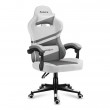 Huzaro FORCE 4.4 PC gaming chair Bucket (cradle) seat Grey, White