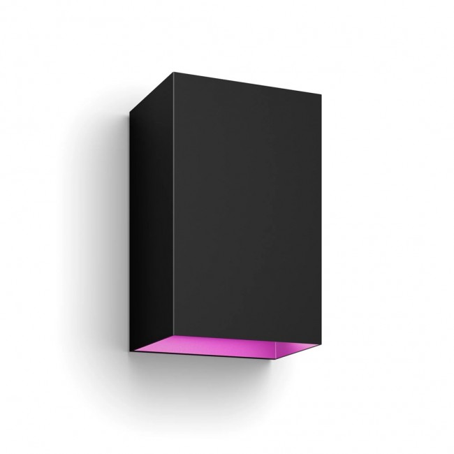 Philips Hue White and colour ambience Resonate Outdoor wall light Philips Hue White and colour ambience Resonate Outdoor wall light