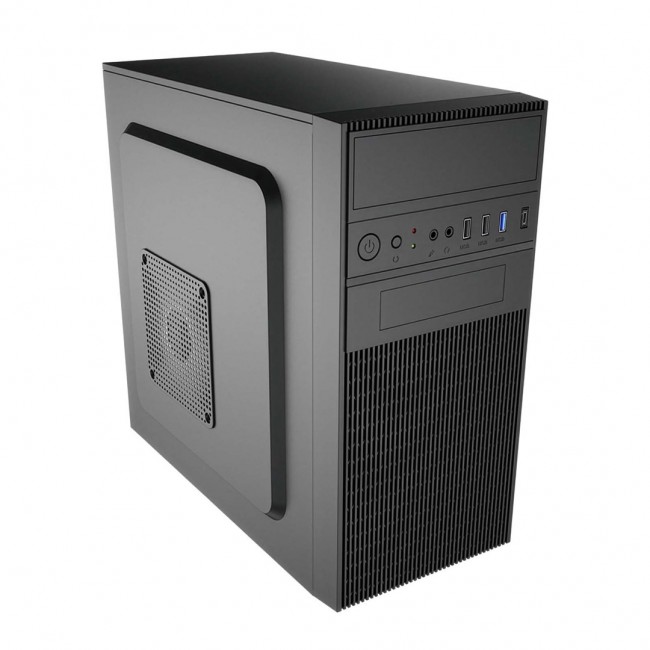 Akyga Obudowa Micro ATX AK19BK USB-C + USB 3.0 + 2x USB 2.0 czarna bez PSu Micro Tower Black