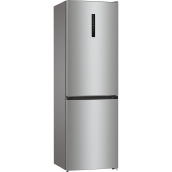 Gorenje NRK6192AXL4 fridge-freezer Freestanding 300 L E Grey