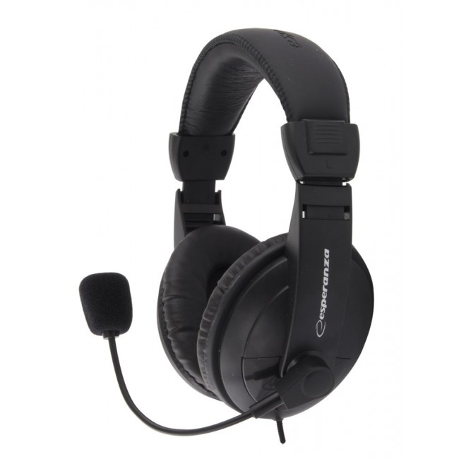 Esperanza EH103 headphones/headset Head-band Black Esperanza EH103 headphones/headset Head-band Black