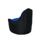 Sako Boss sack pouffe black-blue XXL 140 x 90 cm