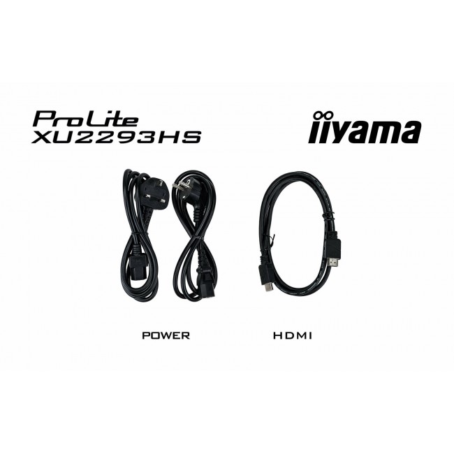 iiyama ProLite XU2293HS-B6 computer monitor 54.6 cm (21.5 iiyama ProLite XU2293HS-B6 computer monitor 54.6 cm (21.5