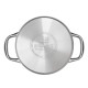 Resto Kitchenware Rigel 3.6 L Round Stainless steel Resto Kitchenware Rigel 3.6 L Round Stainless steel