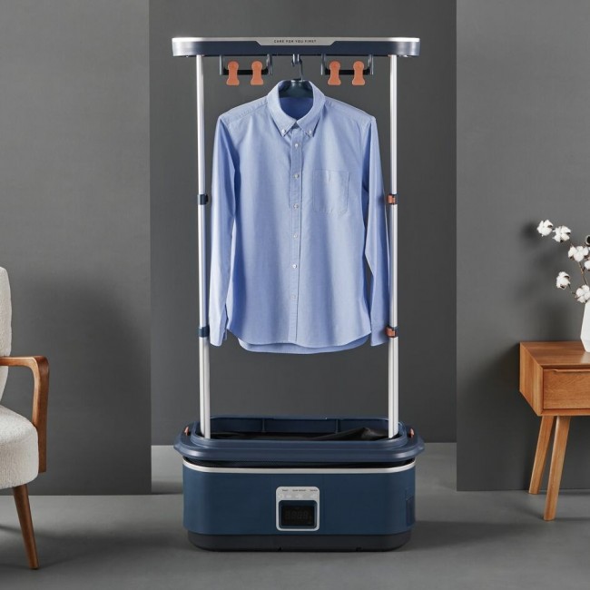 TEFAL CARE FOR YOU FIRST automatic steam cabinet YT2020 Navy blue TEFAL CARE FOR YOU FIRST automatic steam cabinet YT2020 Navy blue