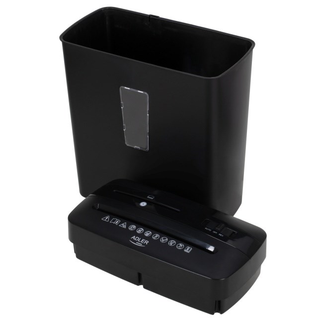 Adler AD 1037 Document Shredder Black Adler AD 1037 Document Shredder Black
