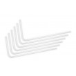 EK Water Blocks EK-Loop Hard Tube 14/10mm acrylic, bent 90 degrees - 80cm, 6 pieces