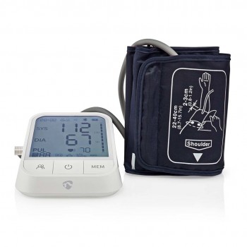 Nedis BTHBP10WT blood pressure unit Upper arm Automatic 1 user(s)