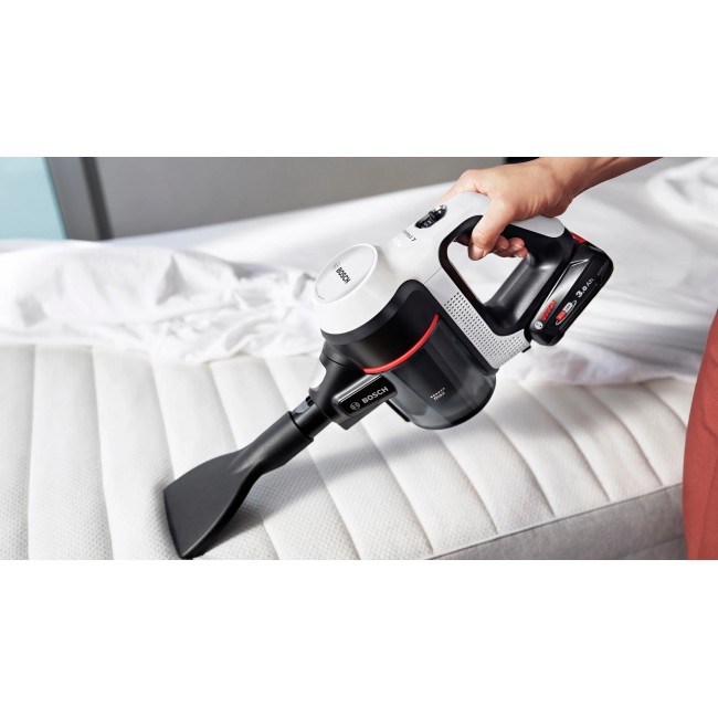 Bosch BCS711XXL stick vacuum/electric broom Battery Dry Bagless 0.3 L White 3 Ah
