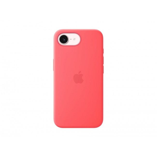 Apple iPhone 17e Silicone Case with MagSafe Bright Guava