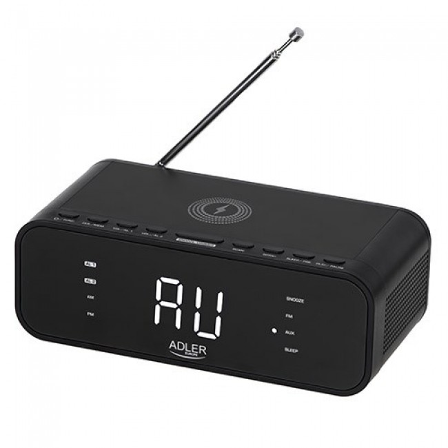 ADLER AD 1192b radio alarm clock black ADLER AD 1192b radio alarm clock black