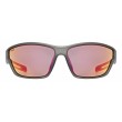 Uvex 5330872213 sports glasses Unisex Full rim Grey