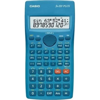 CASIO CALCULATOR SCIENTIFIC FX-220PLUS-2 BLUE, 12 DIGIT DISPLAY