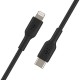 Belkin CAA003BT1MBK lightning cable 1 m Black