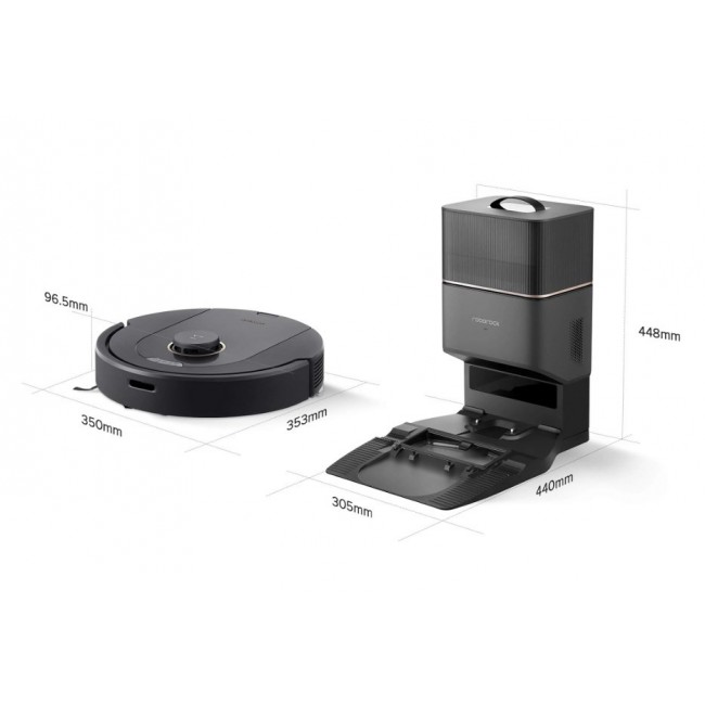 Cleaning robot Roborock Q5 Pro+ Black Cleaning robot Roborock Q5 Pro+ Black